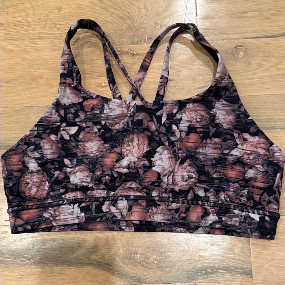 lululemon athletica Floral Peony Print Leggings & Sports Bra Set - Picture 8 of 10